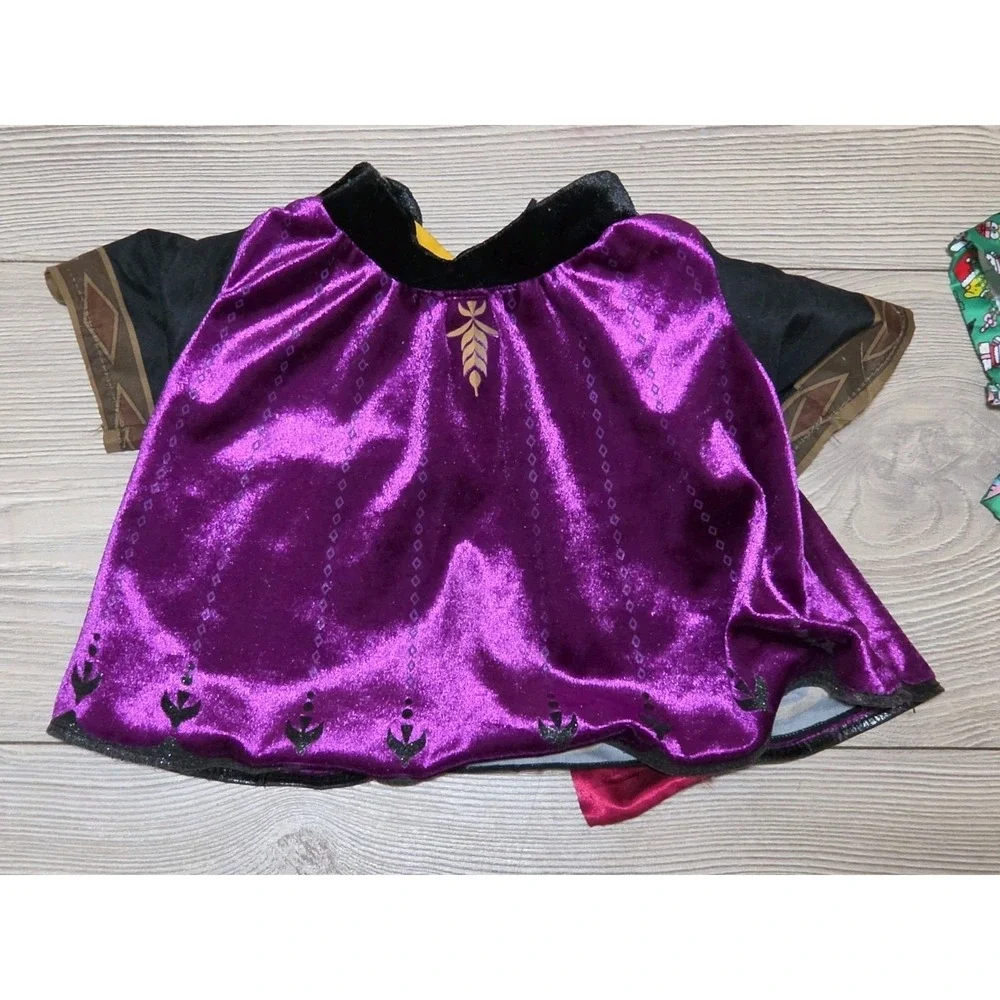 Build A Bear Outfit Bundle Lot Frozen Anna & Hello Kitty Christmas Clothes‎